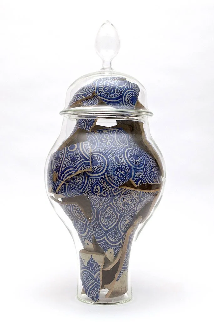 外网素材：玻璃和陶瓷材料相遇