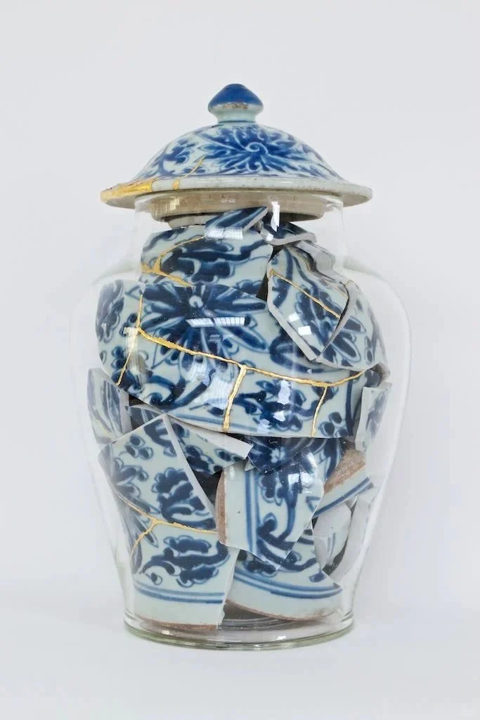 外网素材：玻璃和陶瓷材料相遇