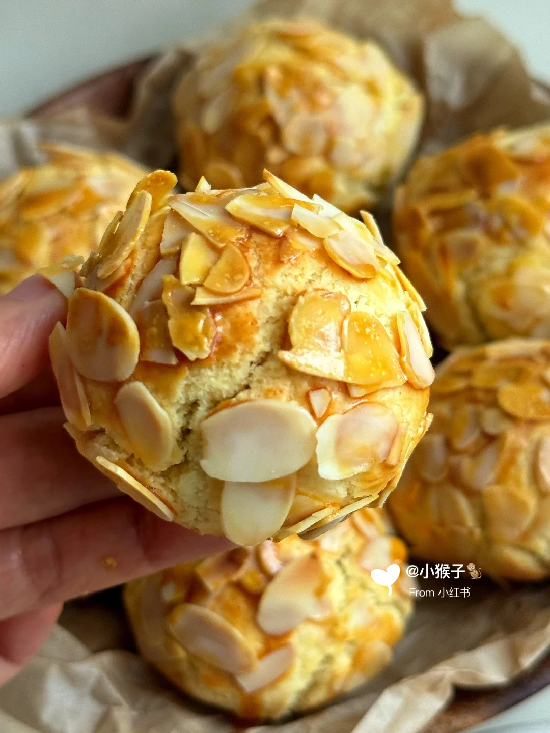 绝啦，红豆沙杏仁酥，搅一搅有手?都会做