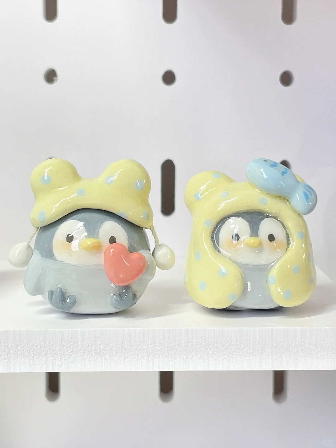 石塑粘土｜捏过的一些企鹅宝宝??