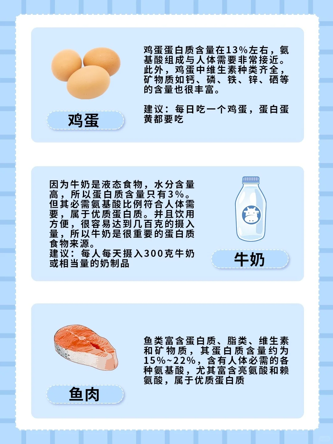 ㊙️10种优质蛋白质食物