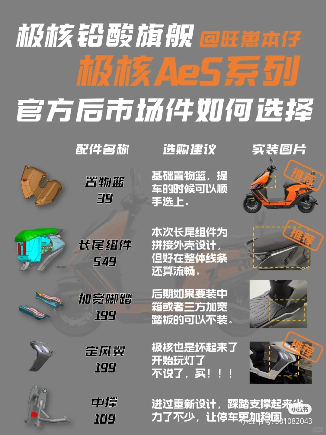 极核AE5系列官方配件