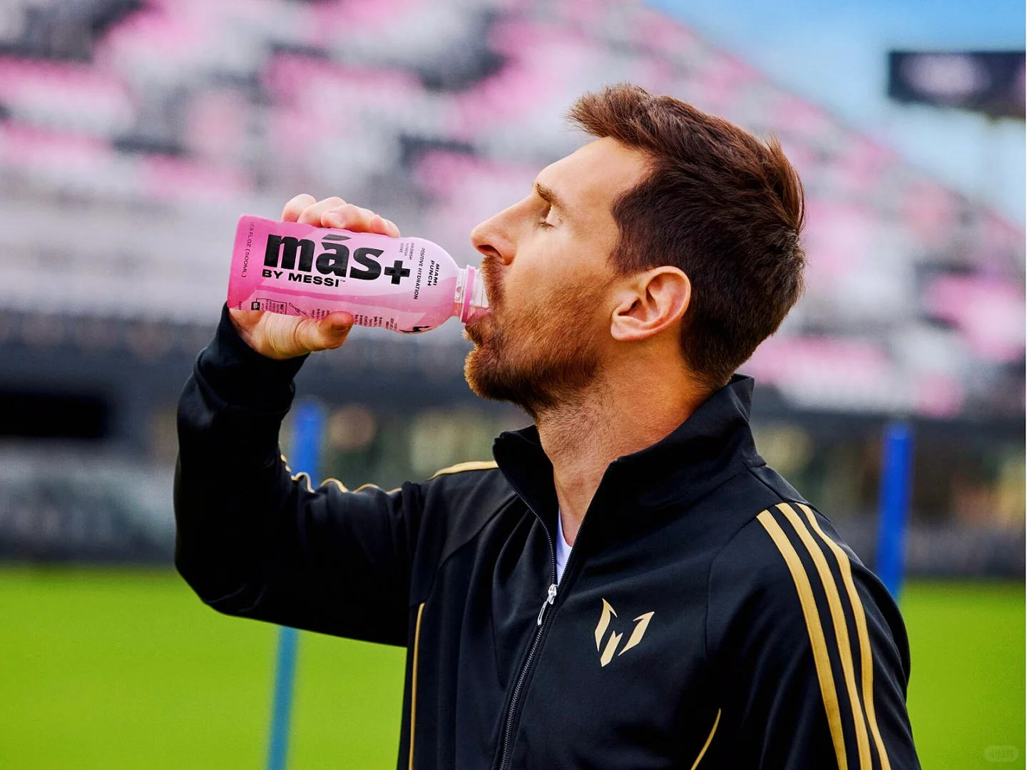 梅西品牌能量饮料进入西班牙市场