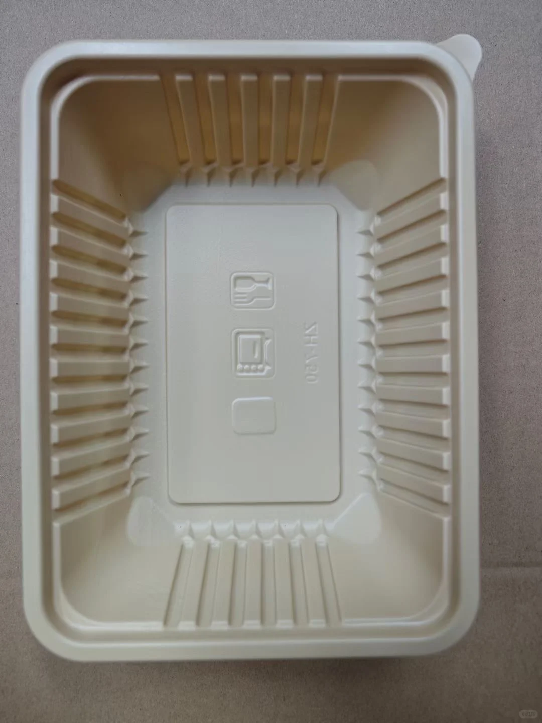 竹纤维生物基餐盒，100%可降解生物基塑料