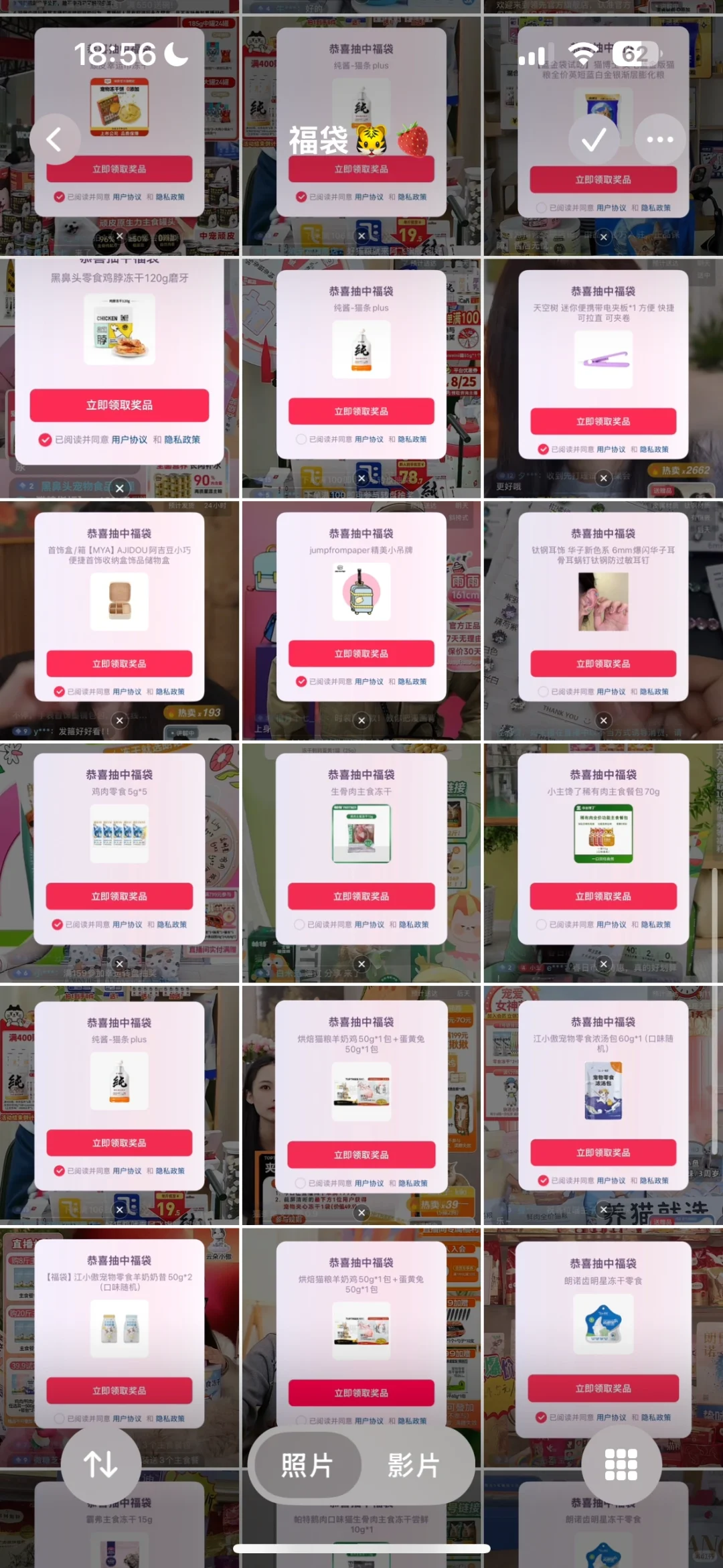 dy?福袋分享（猫咪版）