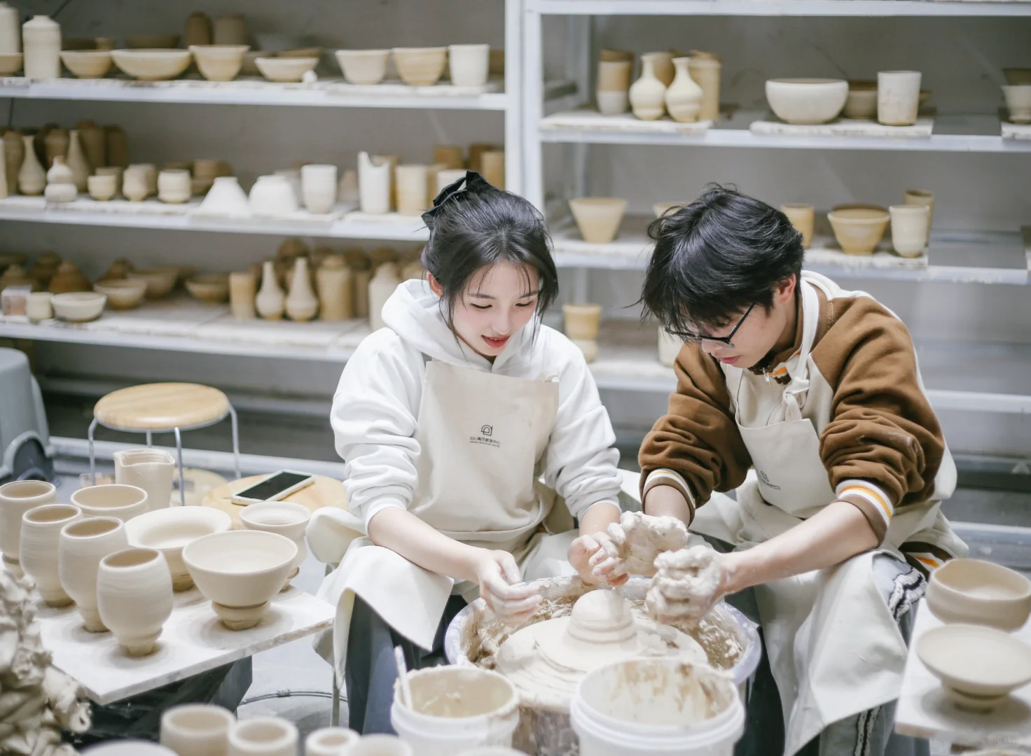 超适合情侣约会的陶艺DIY工作室