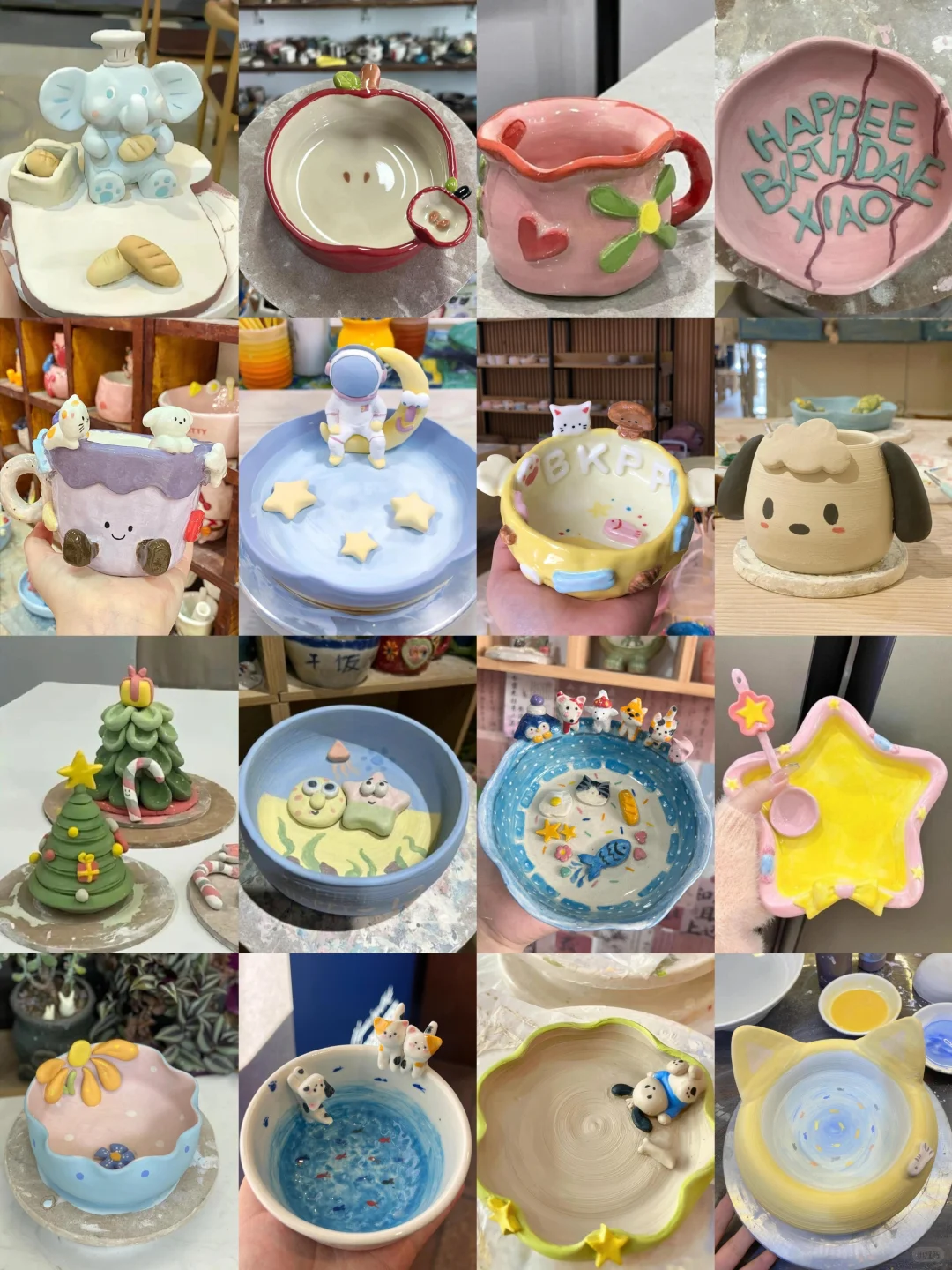 艾特你的好友一起去做陶瓷吧