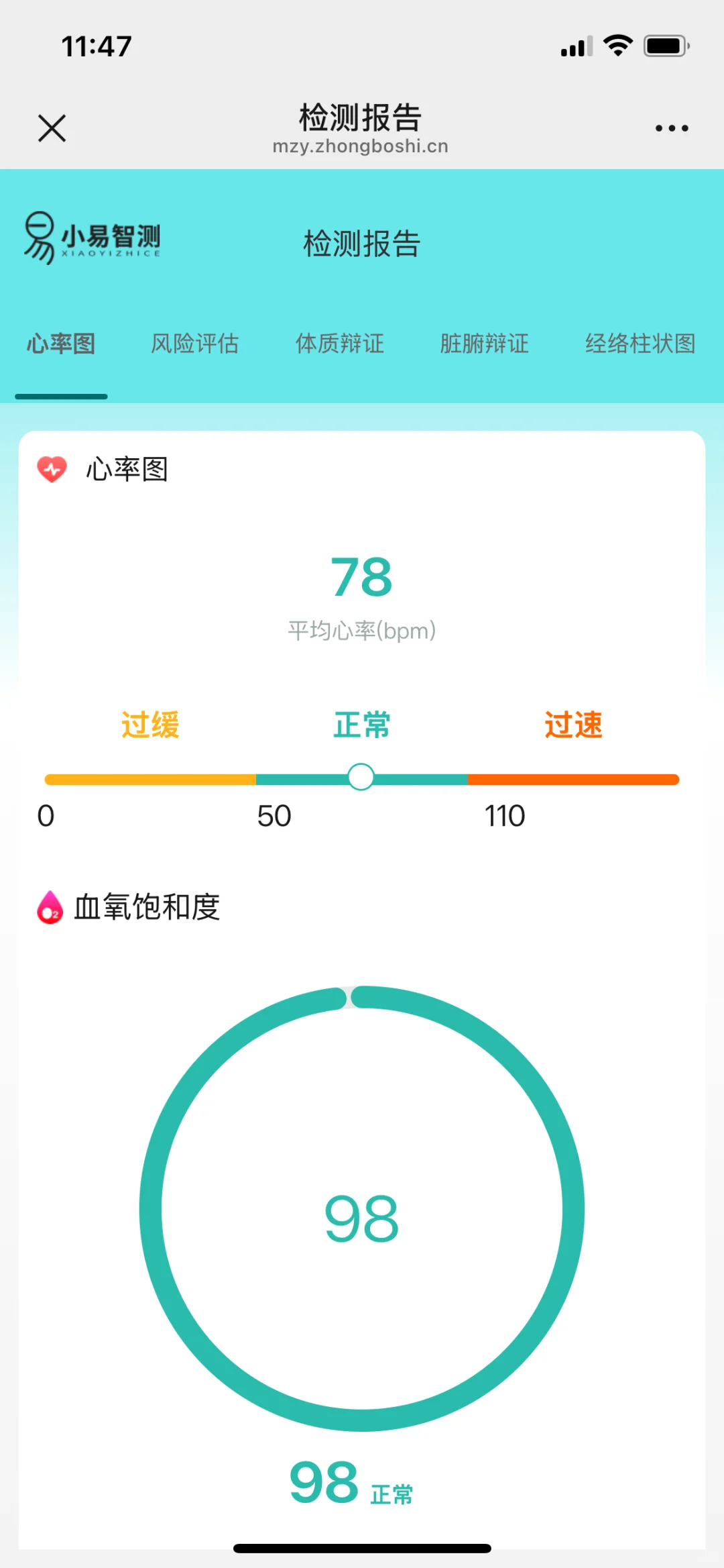 AI中医体质辨识系统