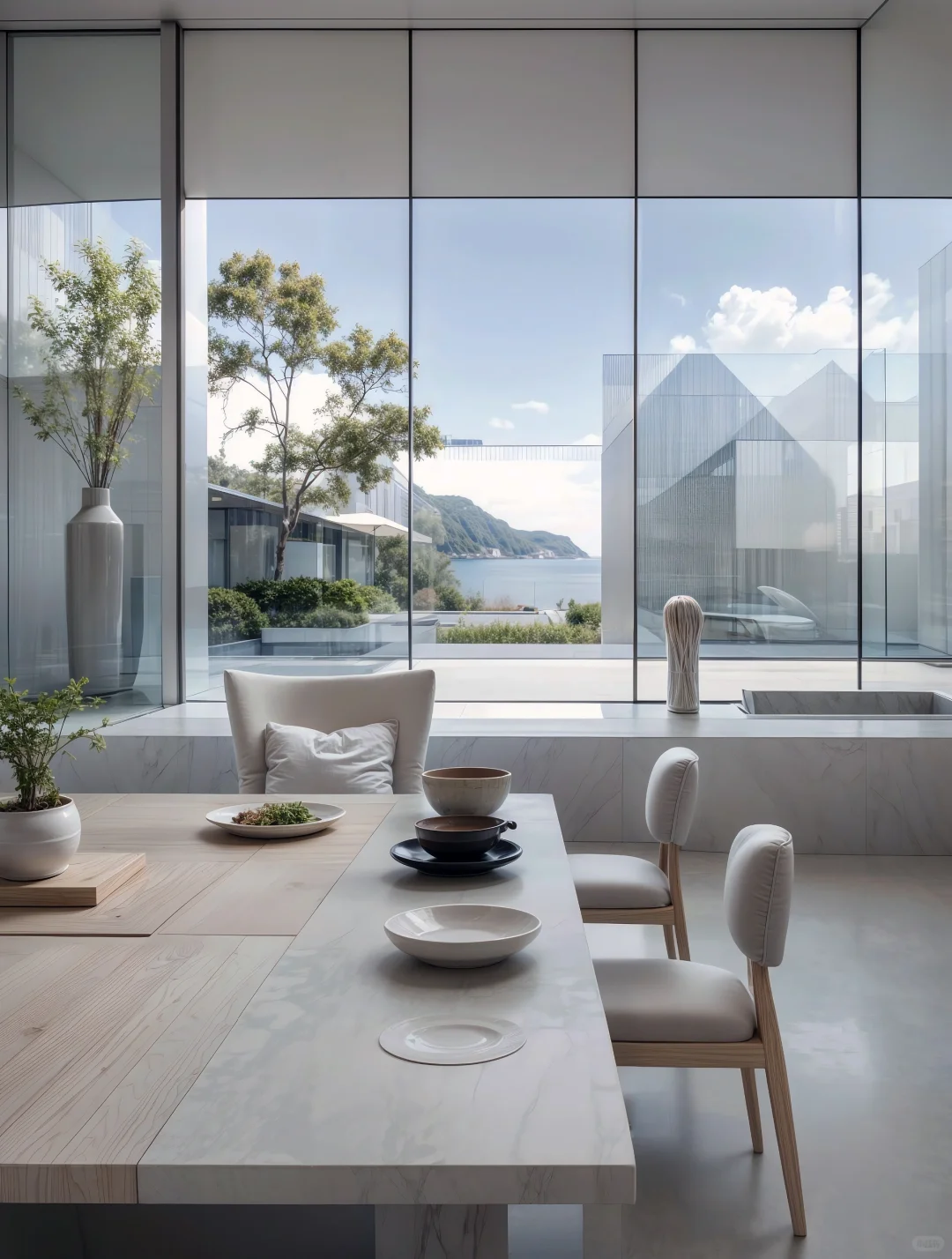 现代玻璃装饰主义创作