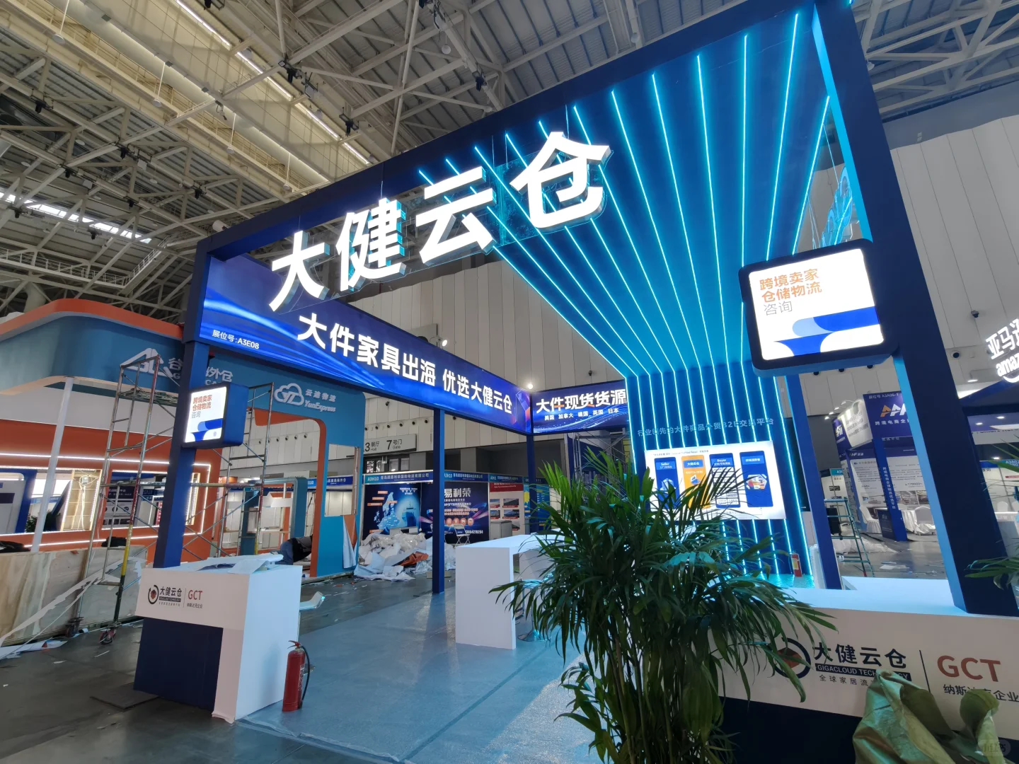 就在明天！山东跨交会搭建现场大揭秘！