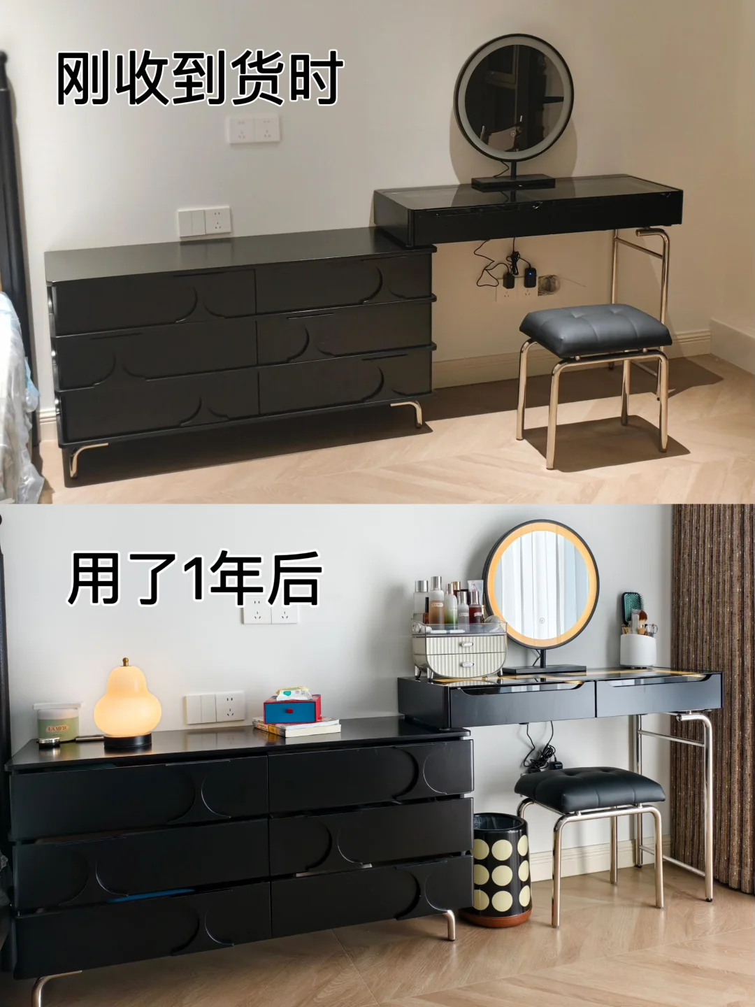 用了1年的米象梳妆台，这测评够权威的吧❗