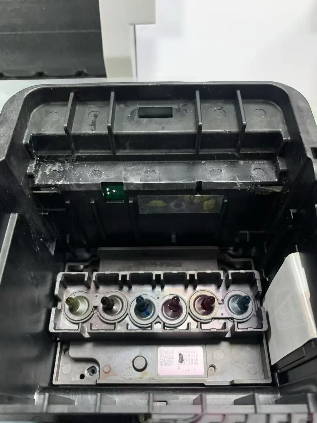 爱普生喷墨打印机喷墨头拆装-L805