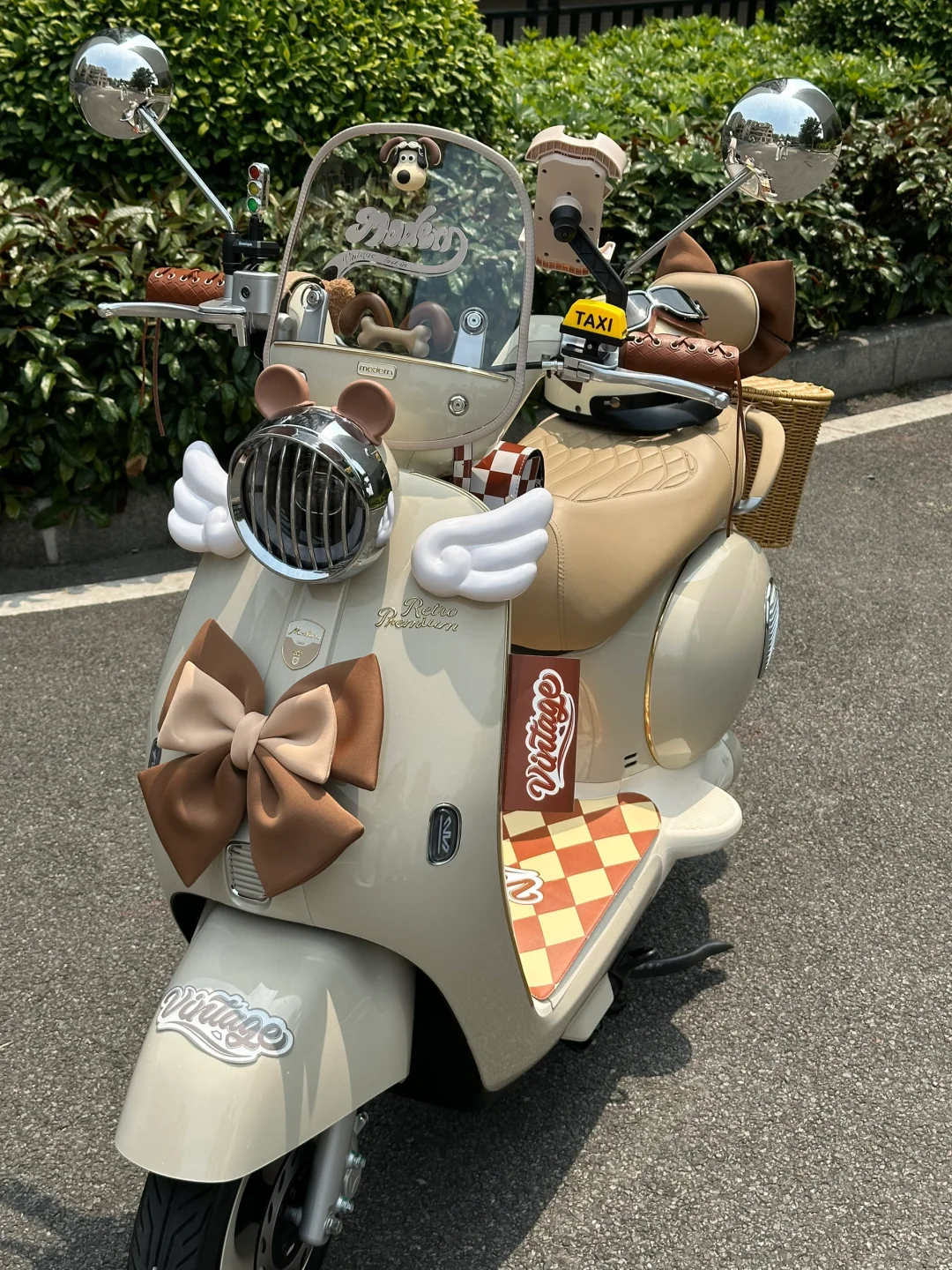 左滑 看我改造雅迪摩登光芒?