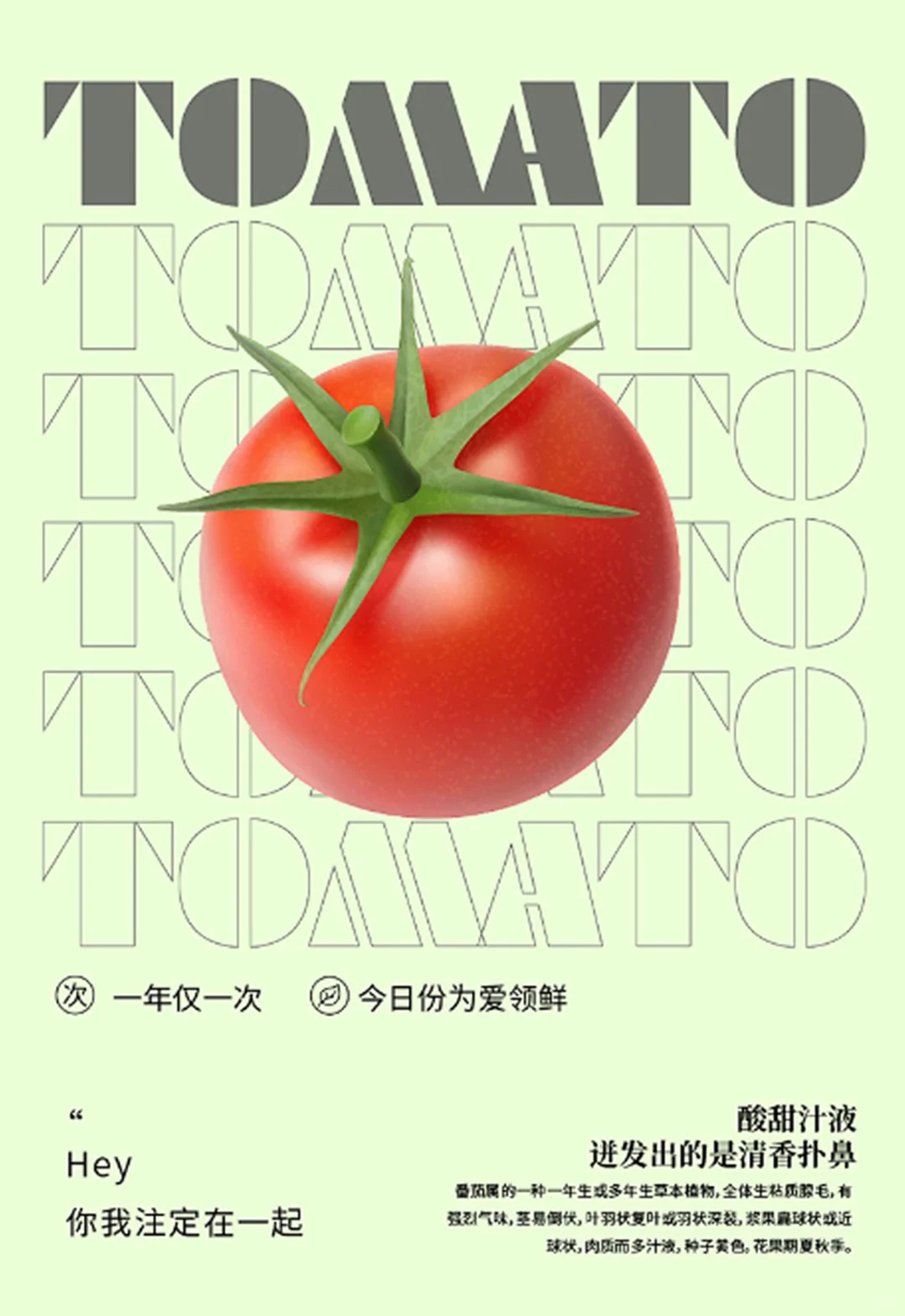 蔬菜海报大揭秘