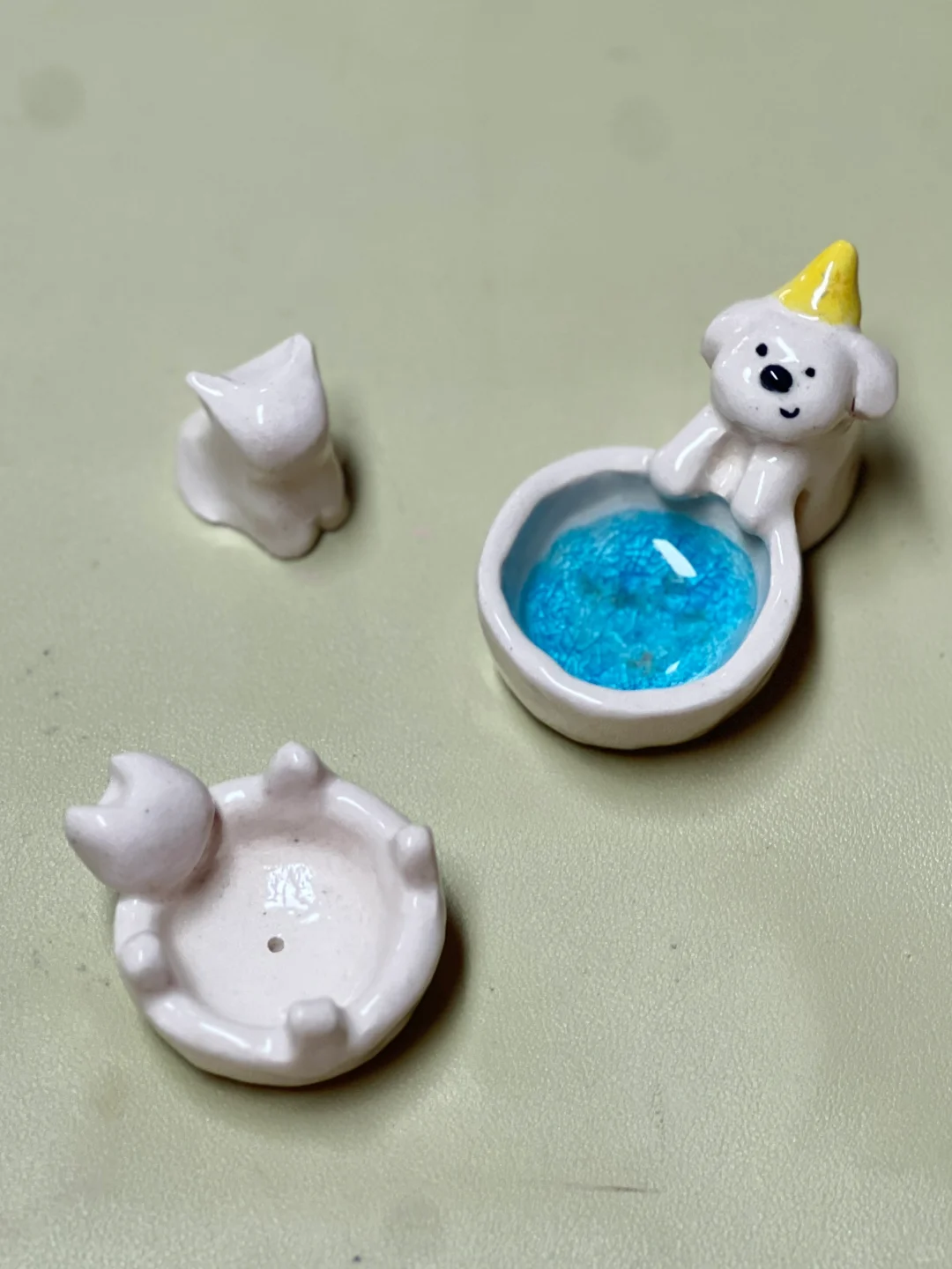 景德镇学陶艺｜学员们的玻璃珠装饰