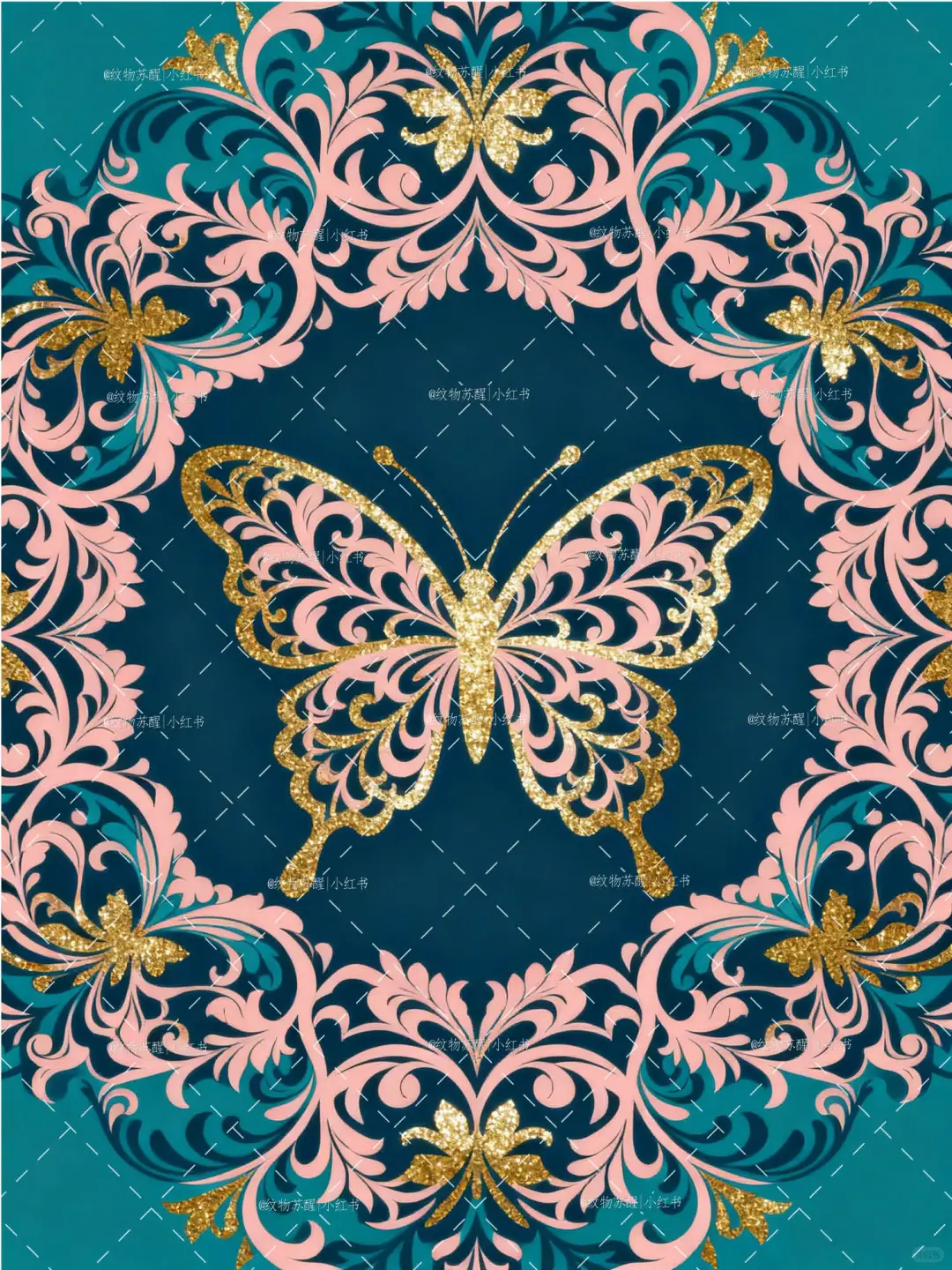 蝶纹秘境｜复古蝴蝶纹美到小众圈狂喜?