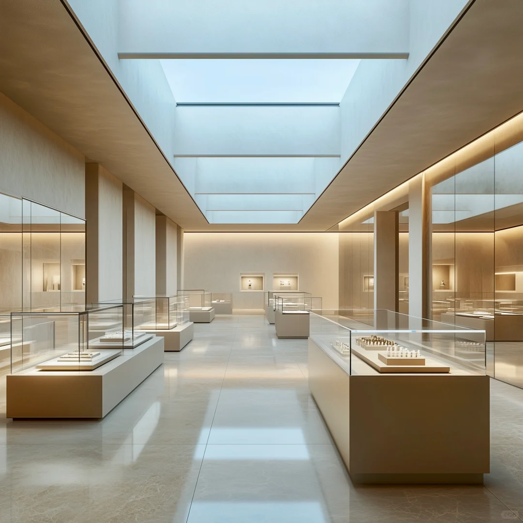 ✨ 极简美学 | 高级感十足的现代展厅设计 ✨