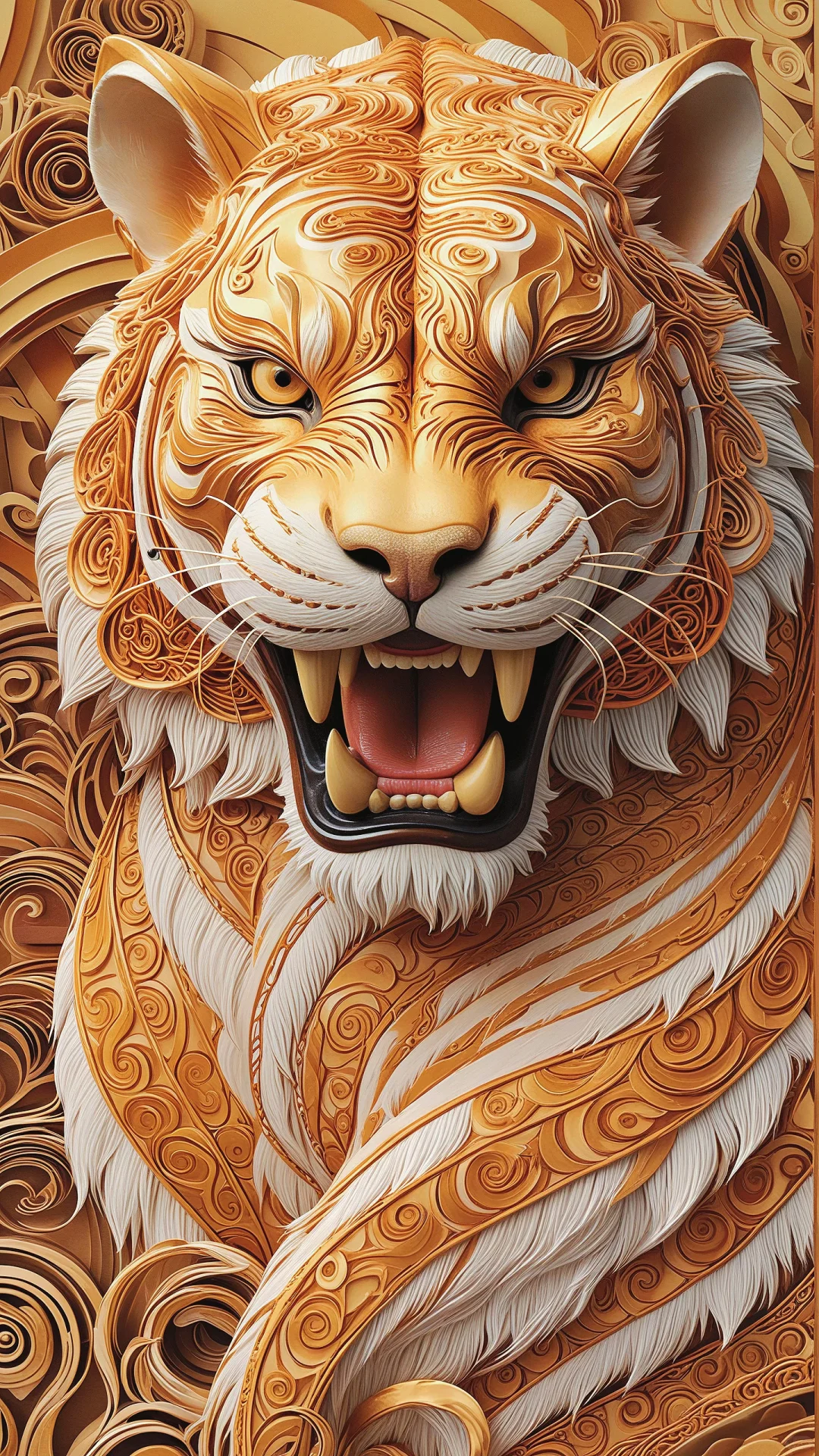 金纹覆首｜柔缕缠须