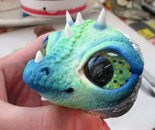 恐龙??石塑粘土创意设计～石塑粘土?