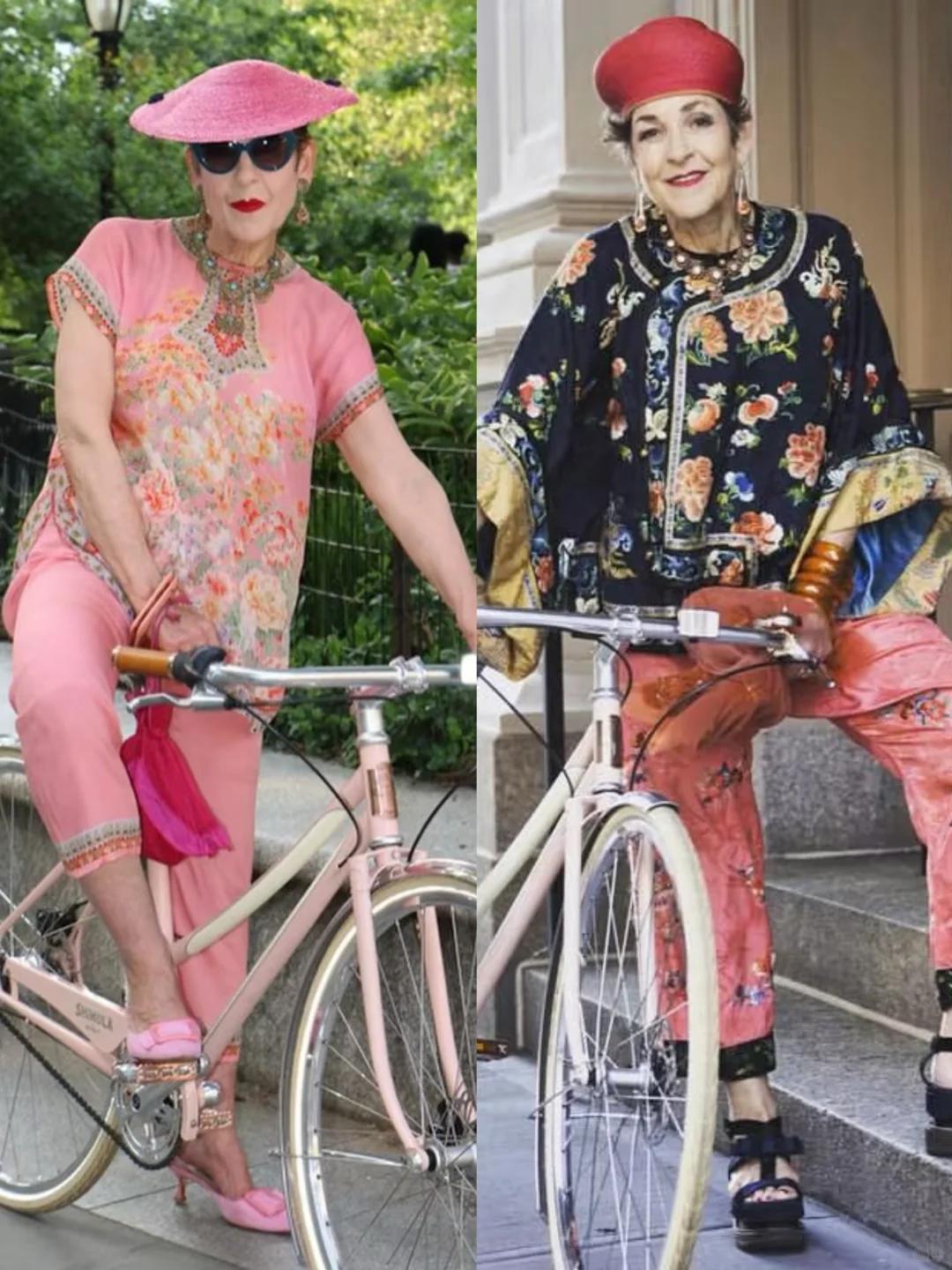 痴迷混搭中国风的时髦老太