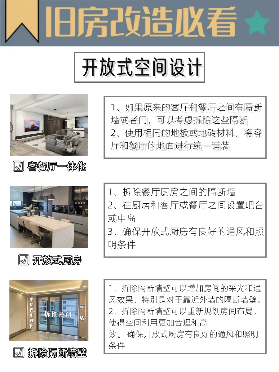 旧房改造大揭秘：规划三部曲❗让家焕然一新