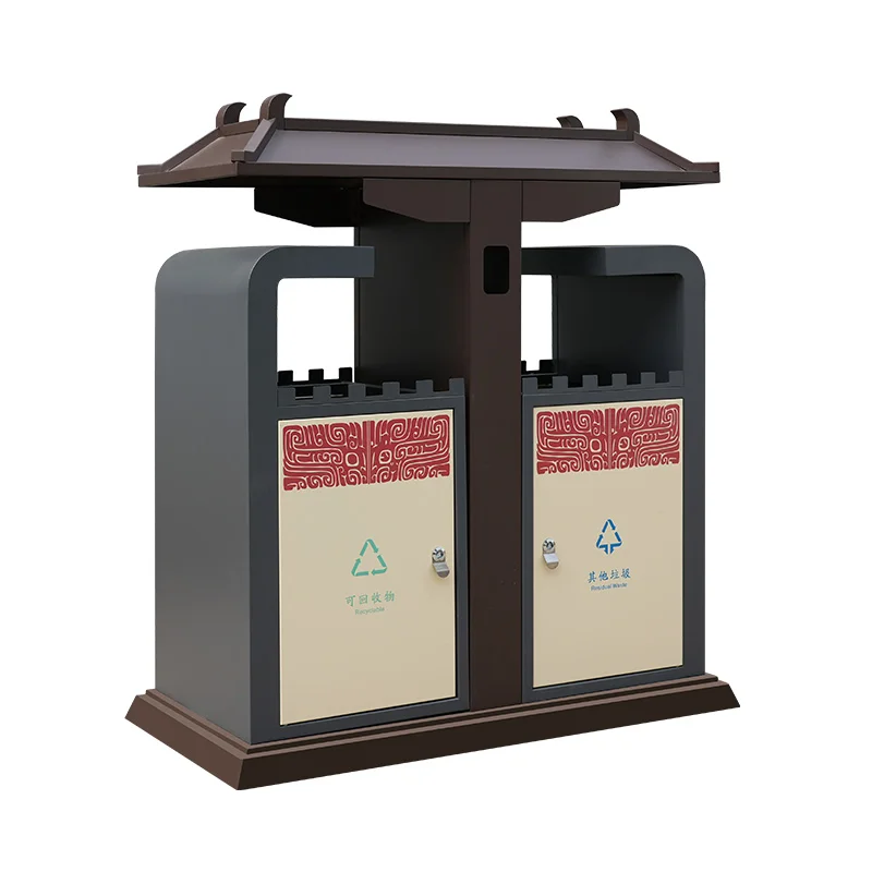 垃圾分类新风向 | 西安城墙同款垃圾桶来咯