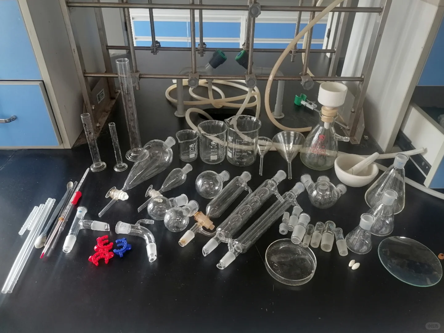有机化学实验仪器清点?这次课是领仪器