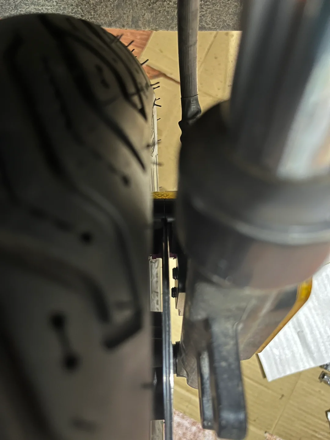 九号F90m穷改前卡钳(明浙M17小辐射)