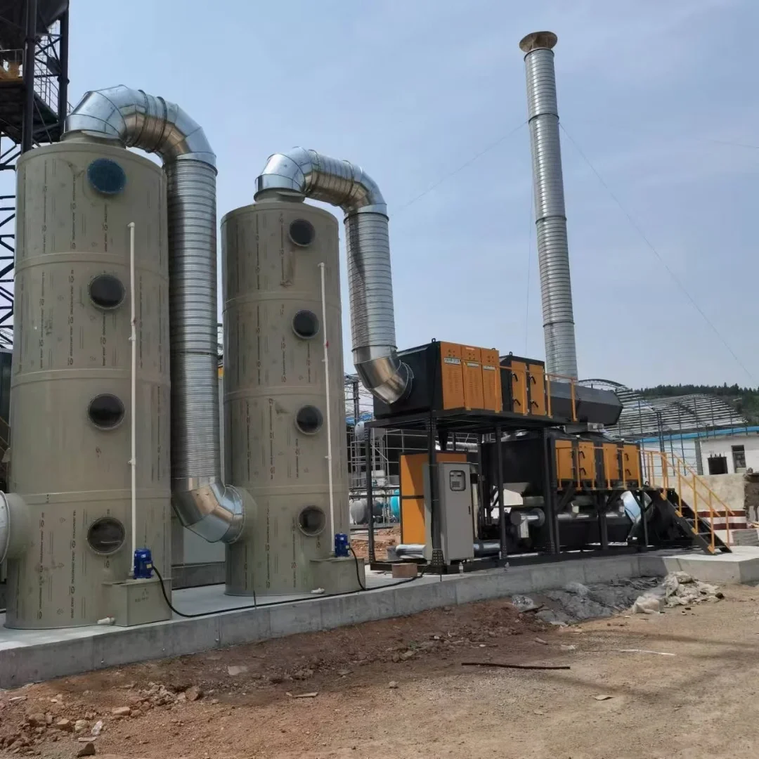 喷淋塔技术如何实现废气处理