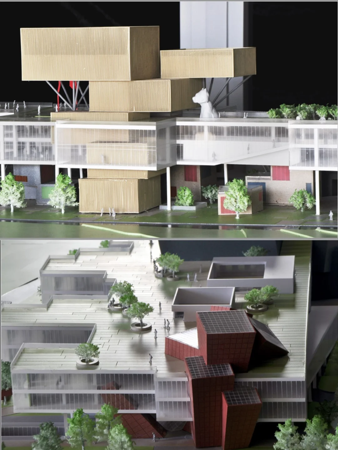 直向建筑_深圳坪山新区文化聚落升起地平线