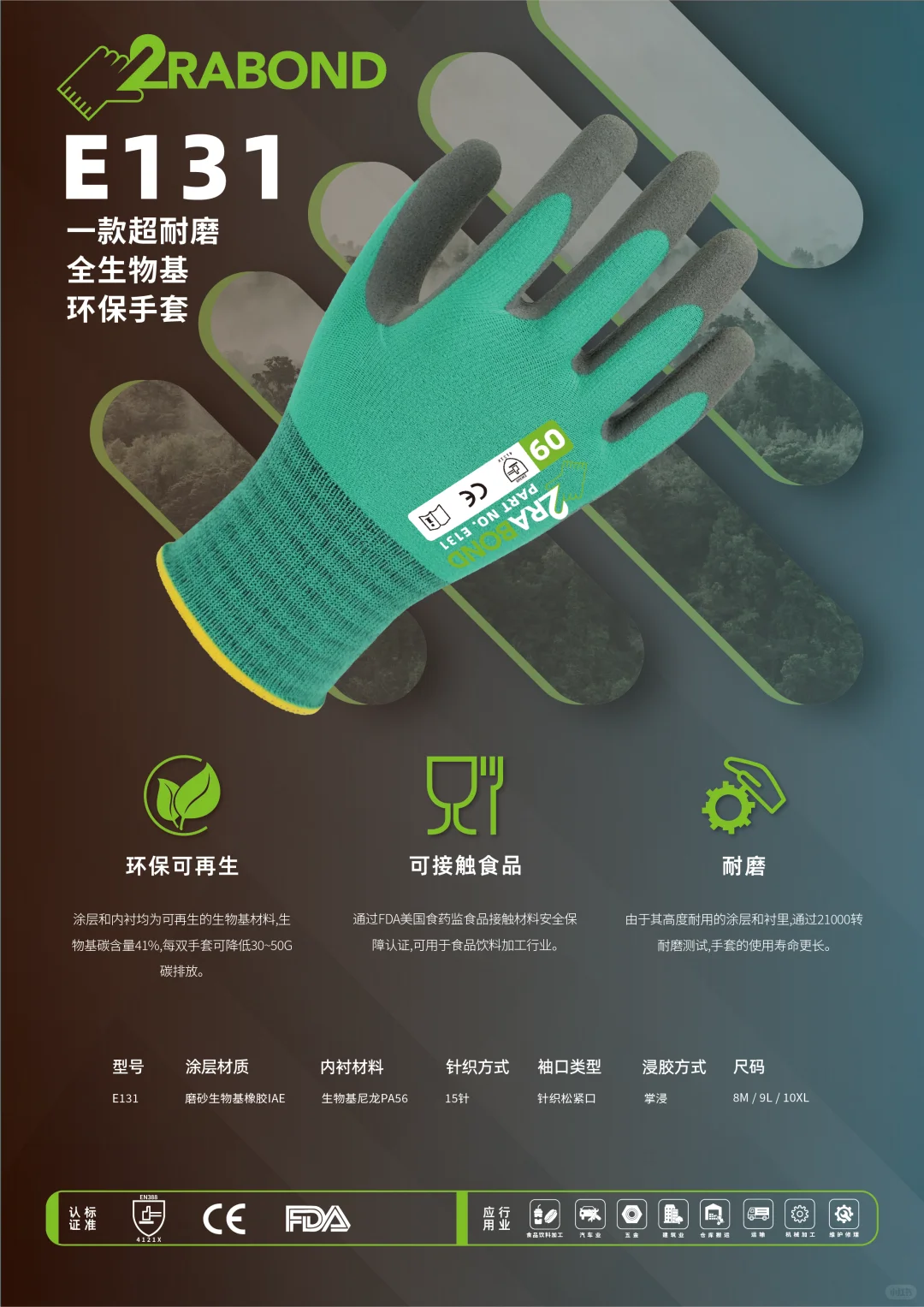 环保新选择：可降解手套