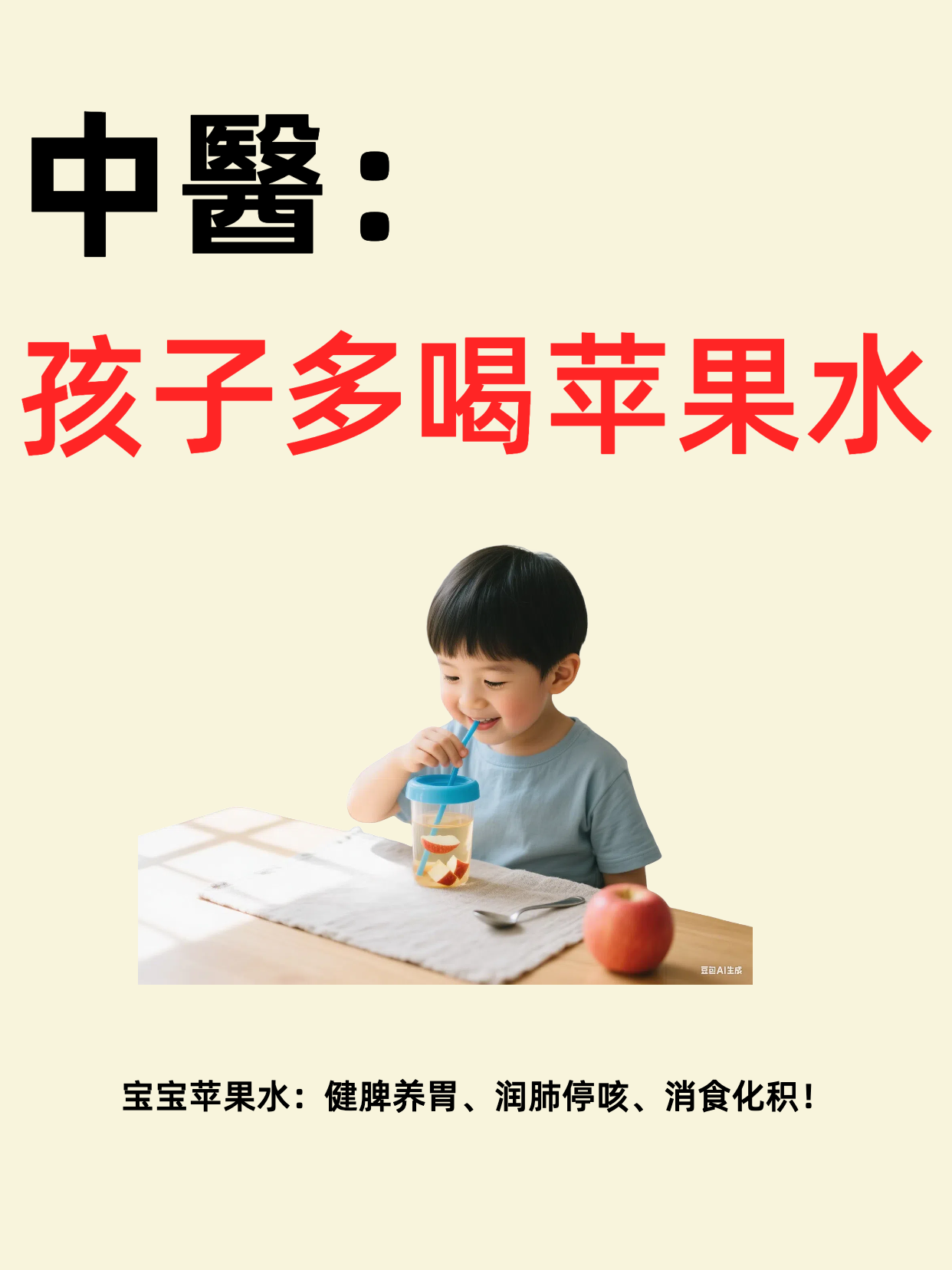 宝宝苹果水攻略：煮法喝法保姆教程