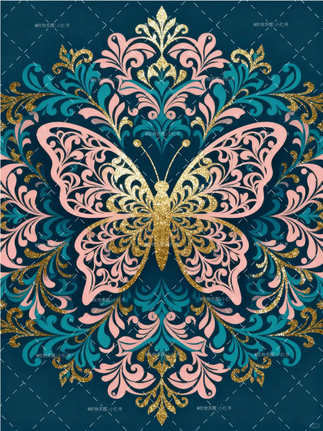 蝶纹秘境｜复古蝴蝶纹美到小众圈狂喜?