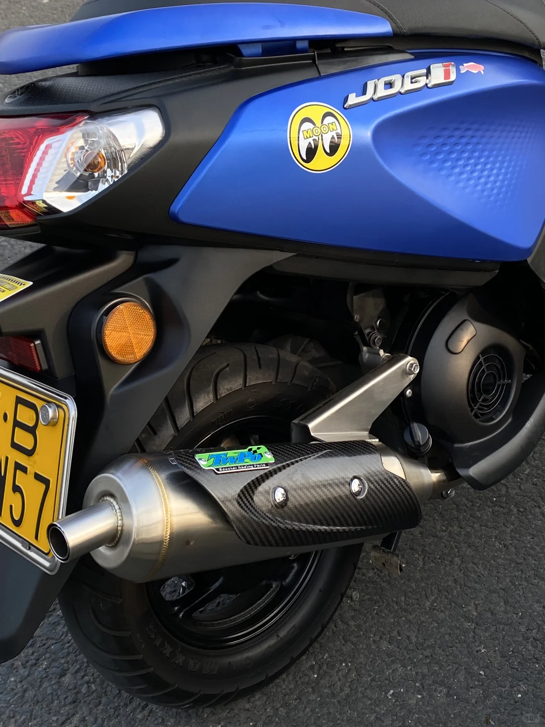 街道小霸王雅马哈巧格i