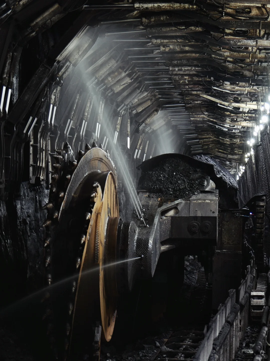 离开地表，井下200米