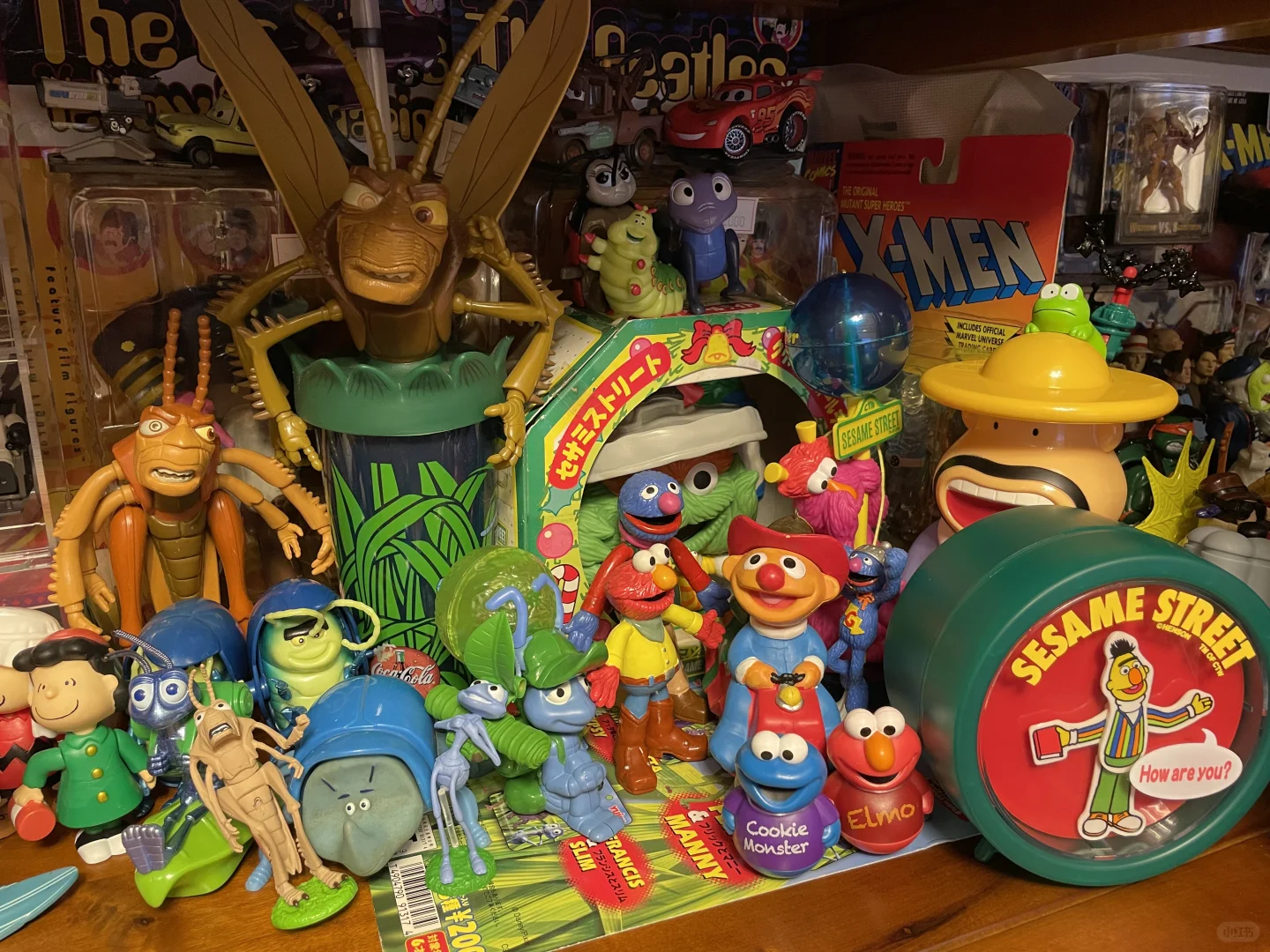 我的玩具柜终于整得7788了！