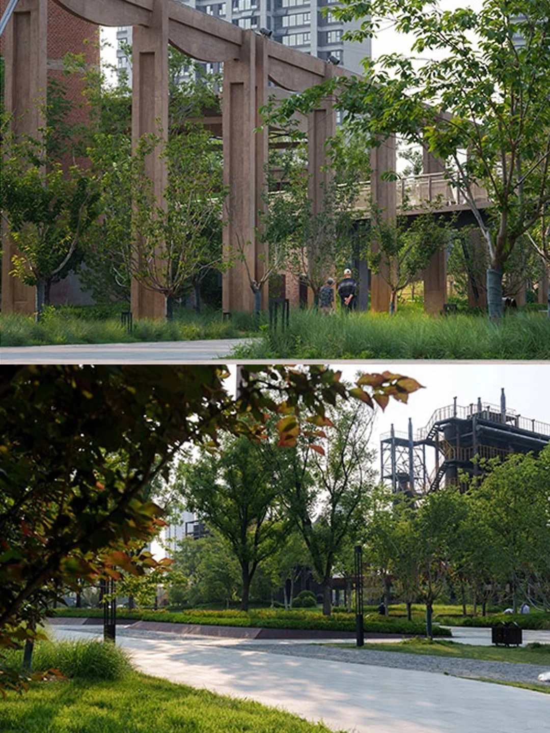 工业美与自然绿?的碰撞 -济宁铁合金1971