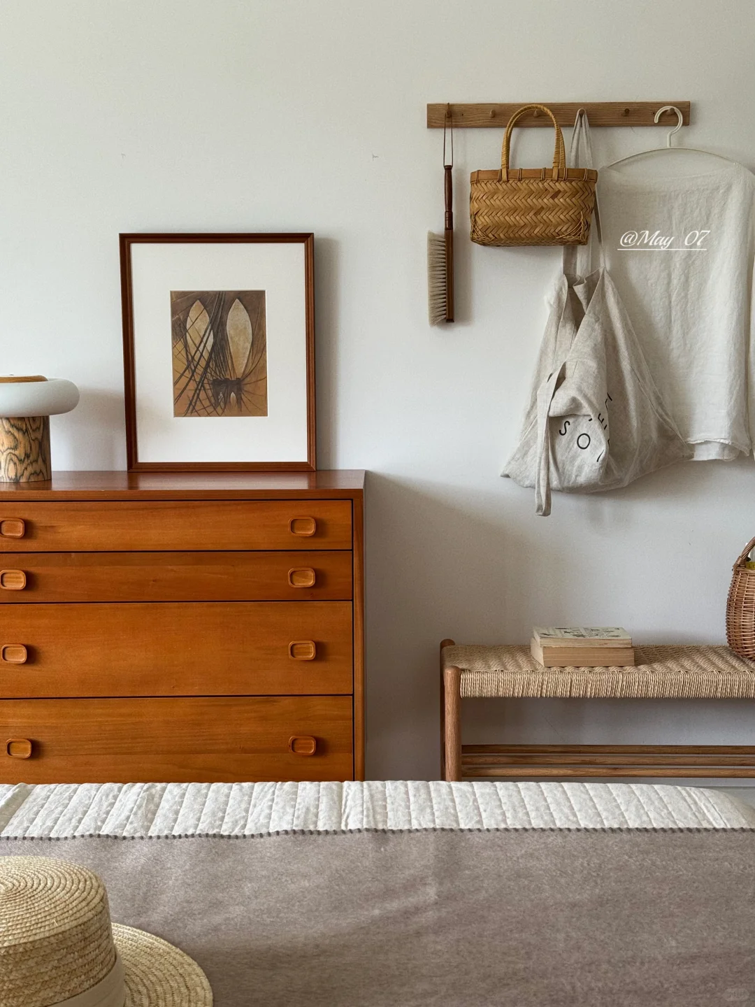 卧室这样布置真的很美☕️