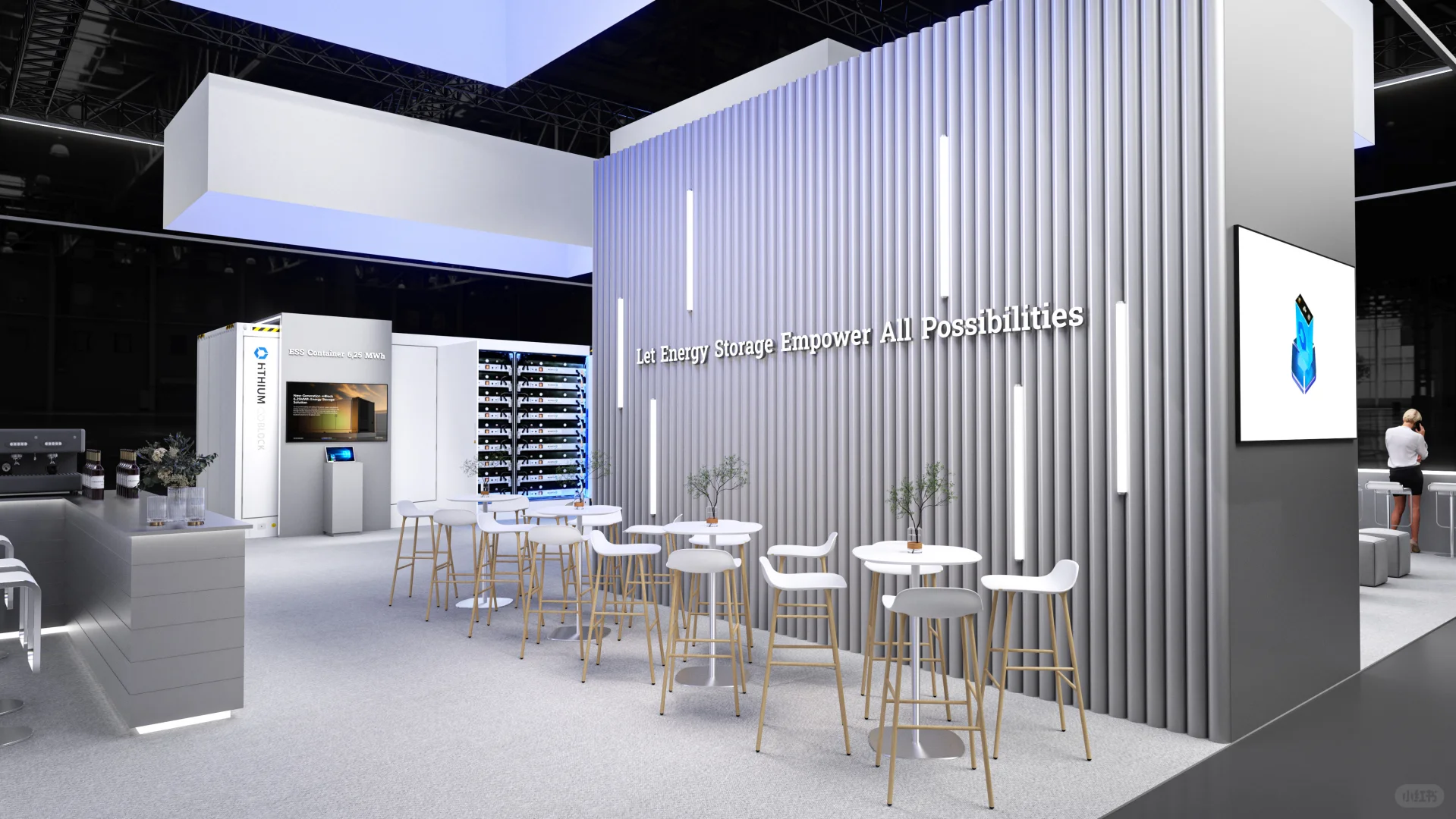 美国光伏储能展RE+展台设计搭建