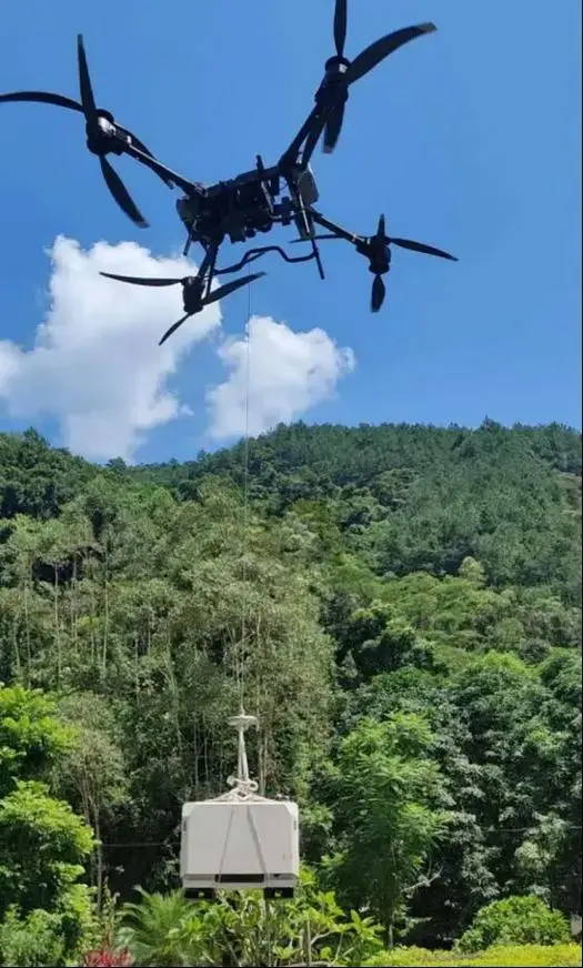 ?未来已来！无人机材料吊运超有料