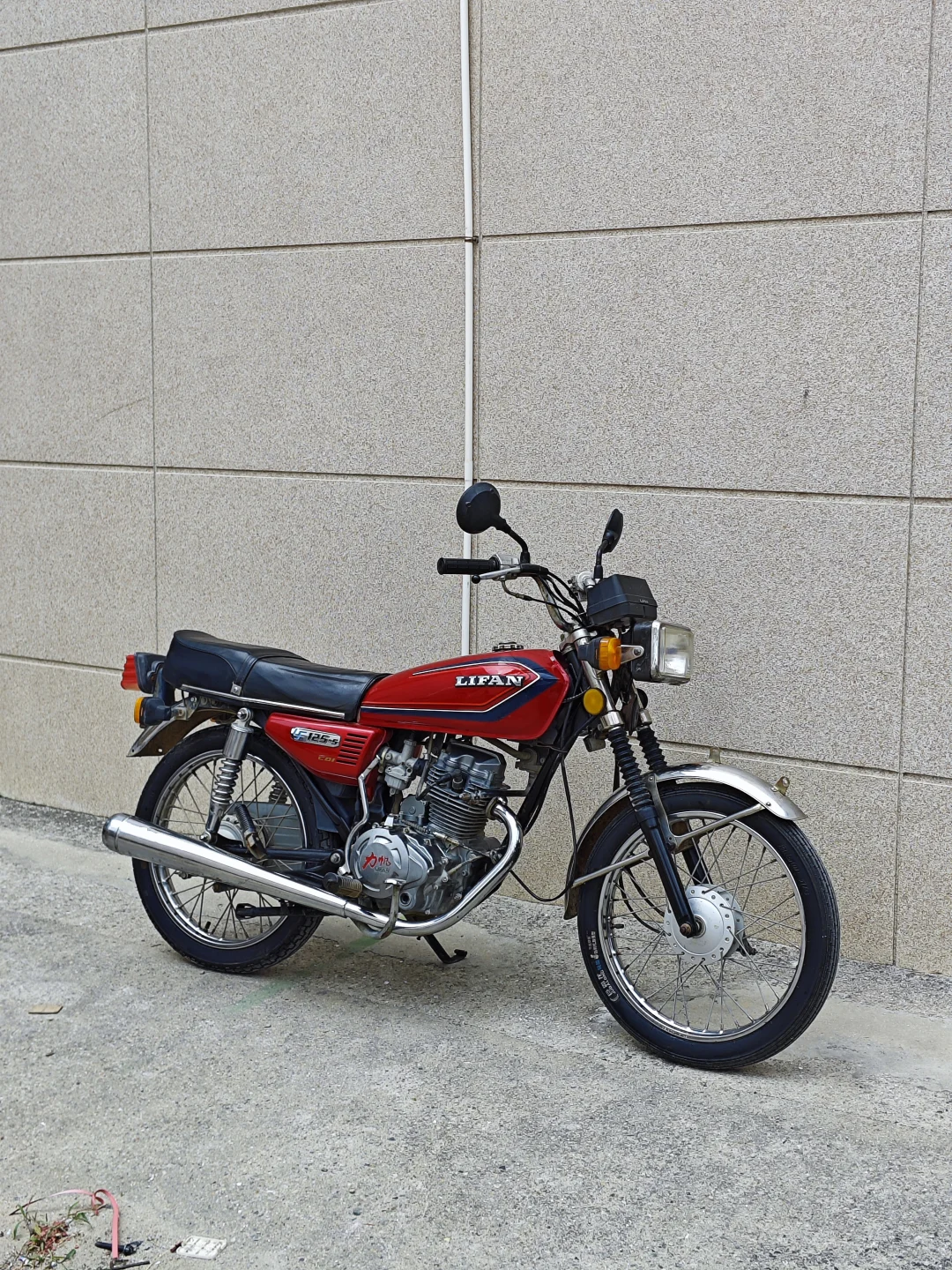 2008年生产的力帆CG125