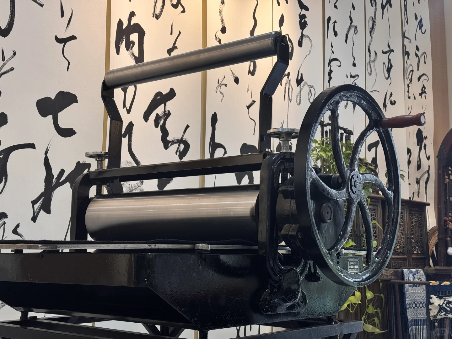 家传铜板印刷机?修复完成！