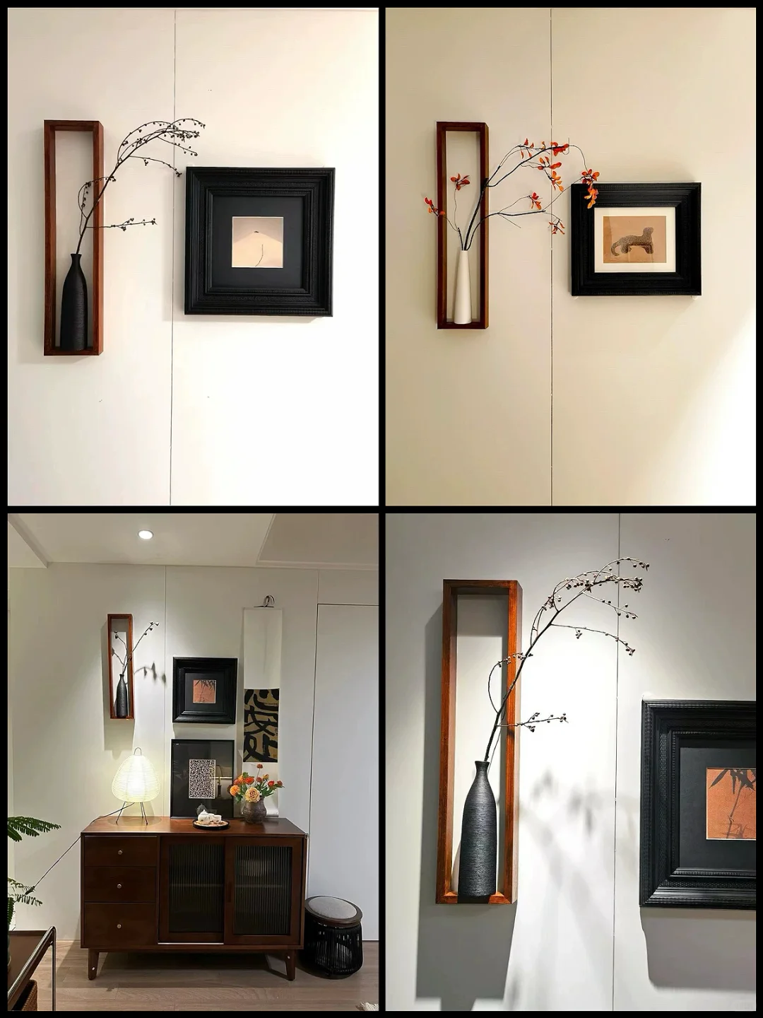 万万没想到，花瓶与画的搭配泰酷啦???