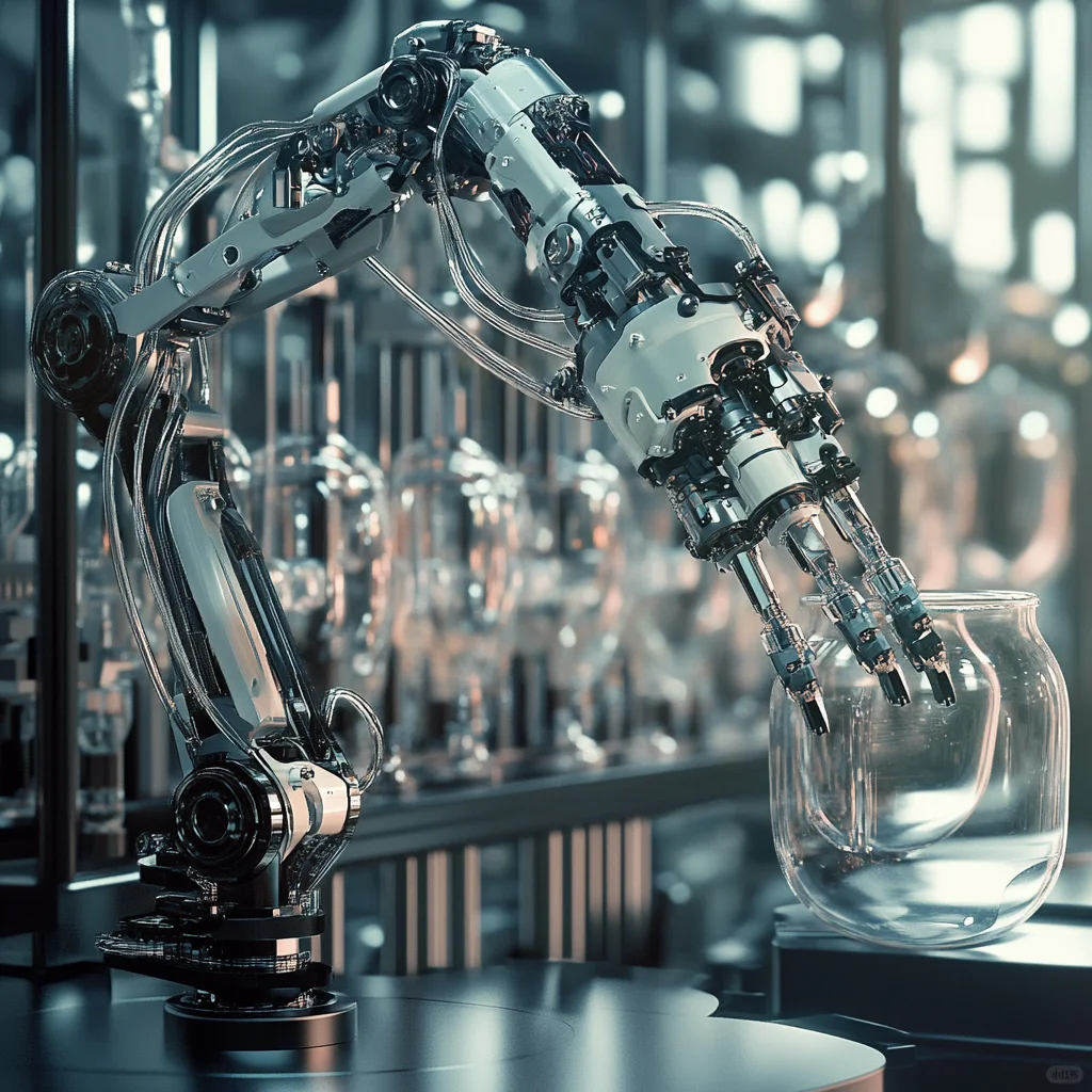 mj自动化设备设计图 机械臂