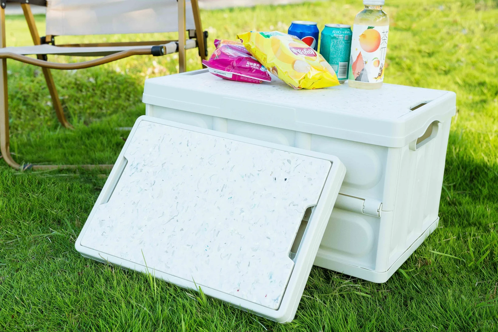 野营新选择：环保再生塑料露营箱