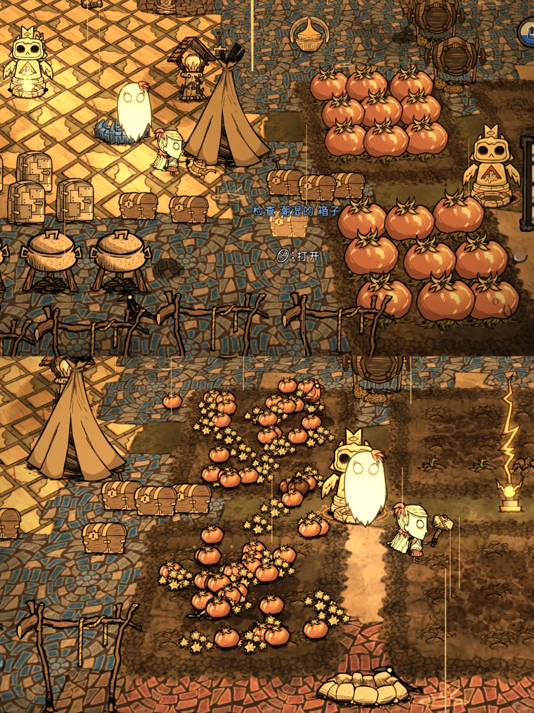 果然种菜是刻在DNA里的