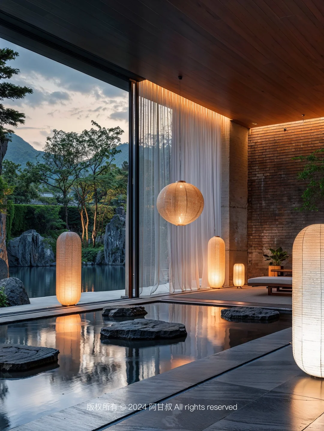 这家仙气十足的酒店气质上完全不输虹夕诺雅