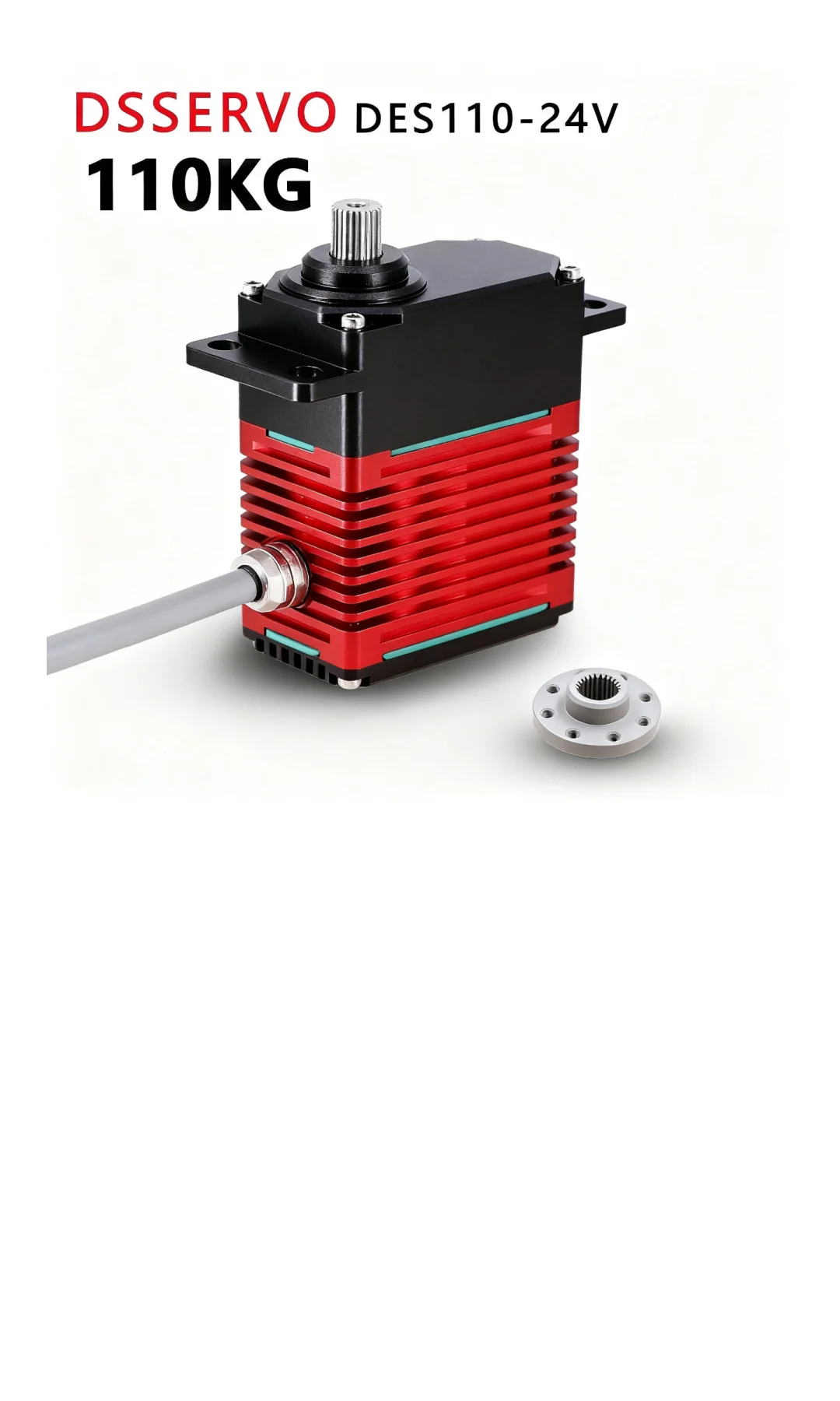 工业动力看舵机：军工级品质，扛得起重活，