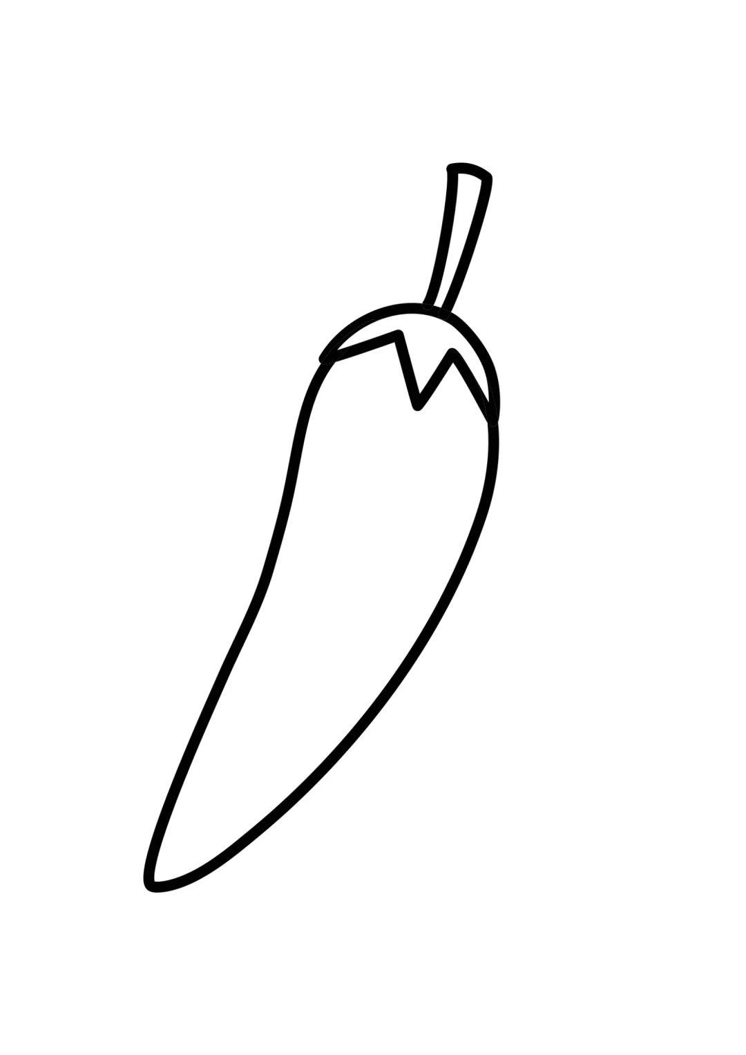 蔬菜涂色练习｜?打印