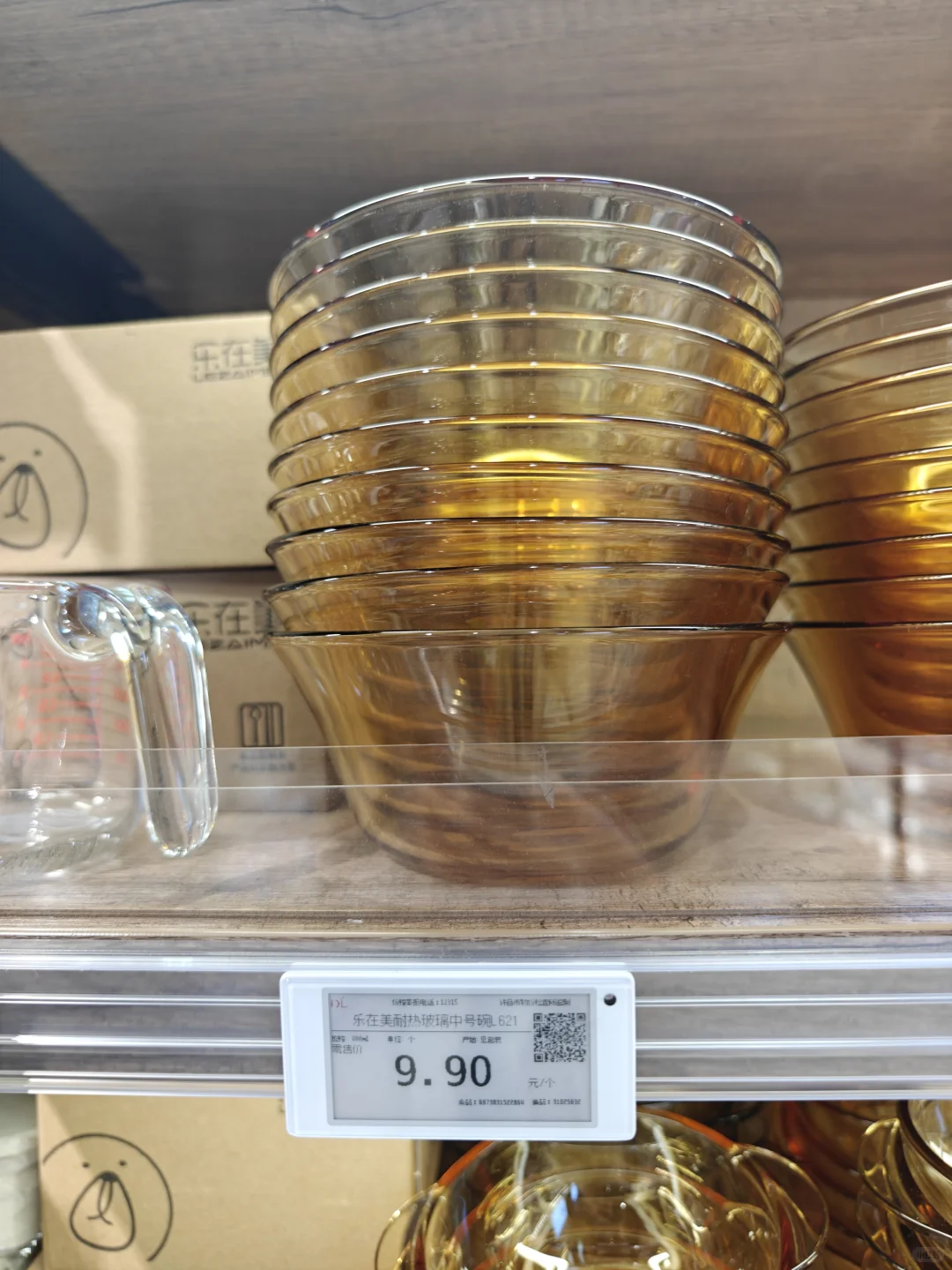 胖东来琳琅满目的玻璃碗盘谁会不喜欢！